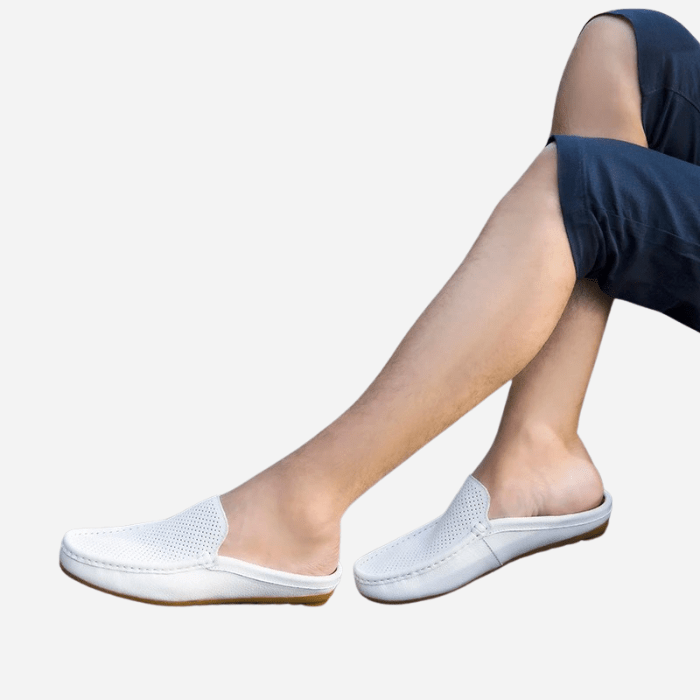 MULES EN CUIR HOMME CONFORTABLES