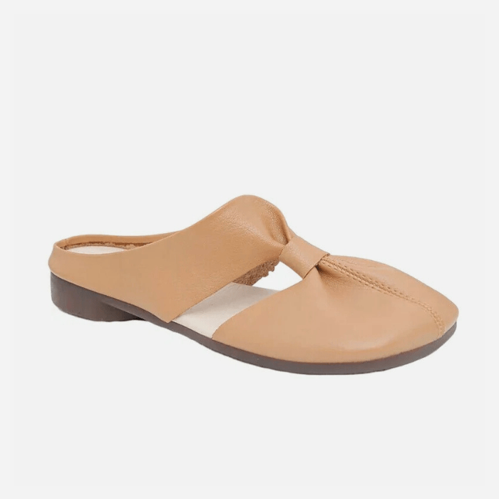 MULES FEMME DE MARCHE CONFORTABLES MARRON / 35