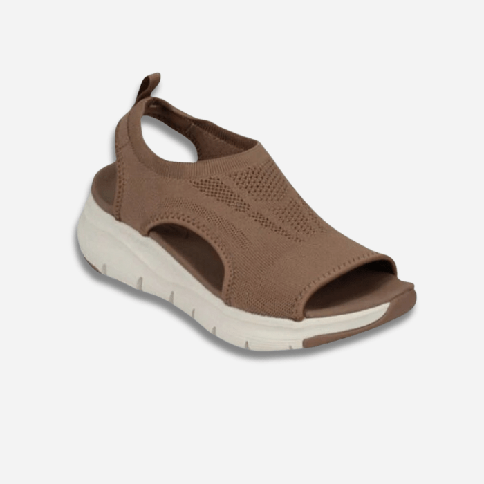 SANDALES ORTHOPÉDIQUES FEMME MARRON / 35