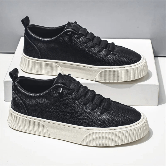 SNEAKERS NOIRES HOMME COSTUME